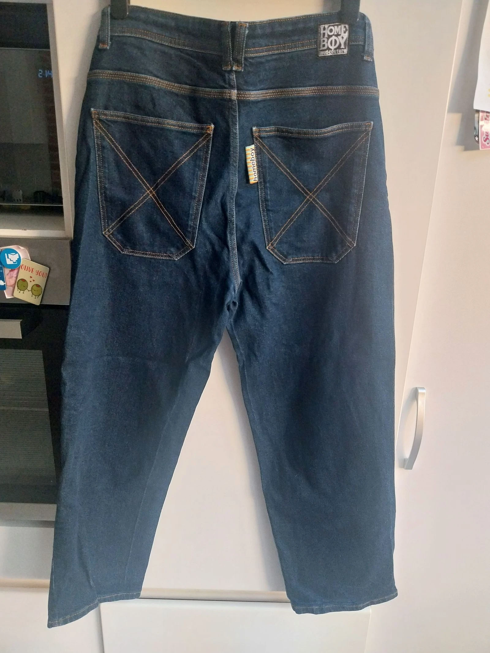 Homeboy calças jeans x-tra baggy demin 32/32 – photo 7